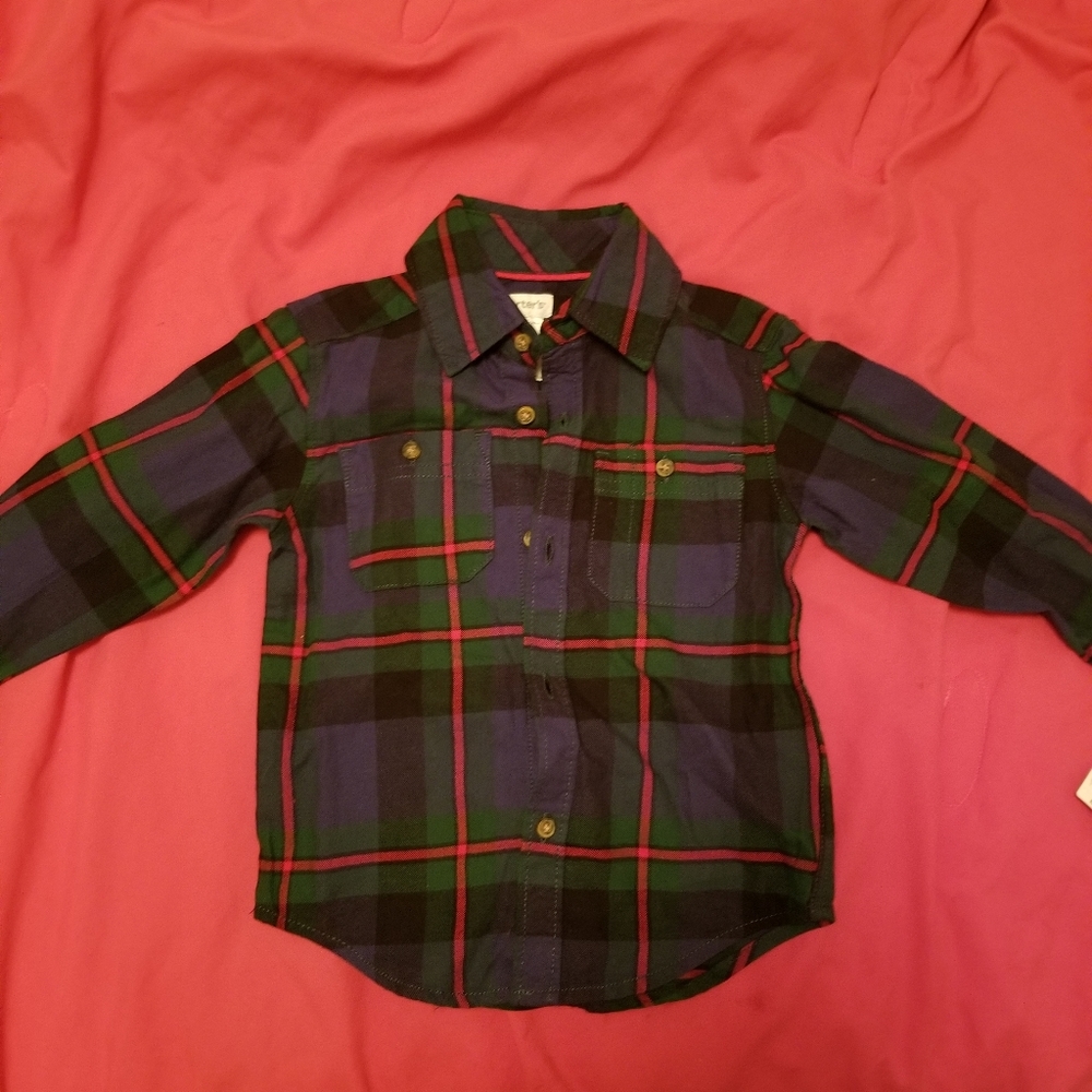 Toddler's button up